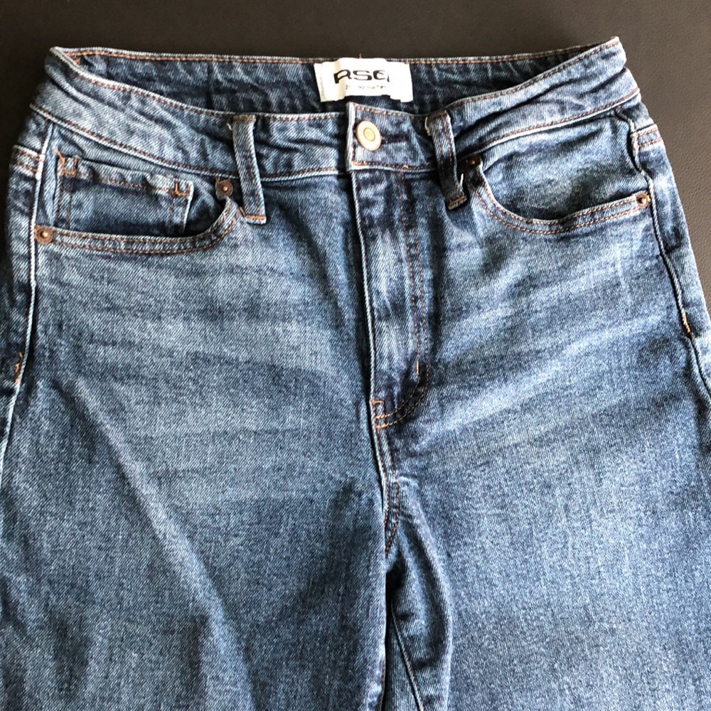 RSQ Classic Blue High Rise Flare Women's Jeans size 27